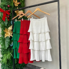 SAIA 3 MARIAS PLISSADA- - comprar online