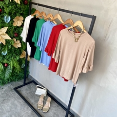 BLUSA MALHA BIANCA - na internet