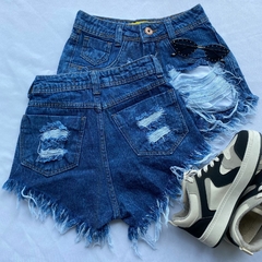 SHORT JEANS DESTROYED FERNADA- - loja online