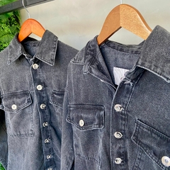 Imagem do JAQUETA JEANS BLACK ESTONADA-