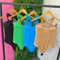 BODY CANELADO ARGOLA PESCOÇO - Gringa Store