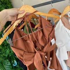 CROPED ALFAIATARIA BOHO- - Gringa Store