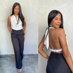 Imagem do PANTALONA ALFAIATARIA BOTAO SIMPLES IMPORTADA-