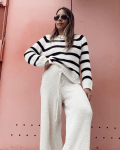 Sweater Catia rayas negras en internet