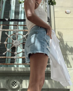 Short Charlotte denim en internet