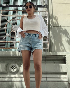 Short Charlotte denim - comprar online