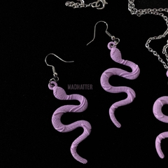 Aros SERPIENTE PASTEL