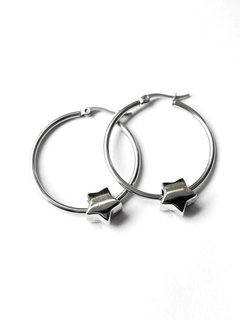 Aros argolla ESTRELLA - comprar online