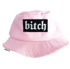 Piluso BITCH rosa pastel