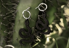 Aros SERPIENTE NEGRA - comprar online