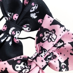 Moño KUROMI negro - comprar online