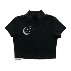 Top con mangas LUNA ESTRELLAS