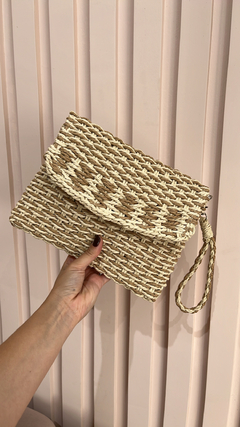 BOLSA CARTEIRA PALHA - comprar online