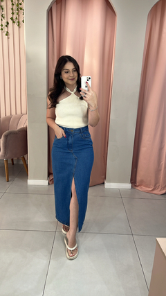 SAIA JEANS MIDI na internet