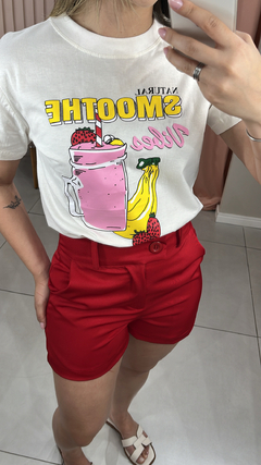 T-SHIRT NATURAL SMOOTHE VIBES na internet