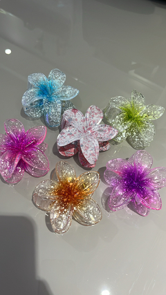 PRESILHA DE FLOR - GRANDE - comprar online