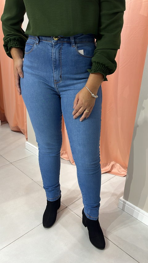 CALÇA JEANS SKINNY