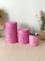 Set Fucsia Grabado