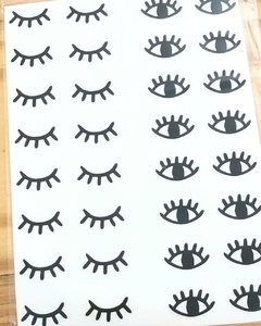 VINILO OJITOS (20 x 15 CM). - comprar online