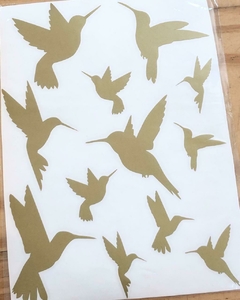 VINILO COLIBRI (20 x 15 CM.)