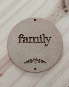 CÍRCULO FAMILY 9 CM. CON PERFORACIONES