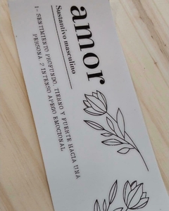 TRANSFER UV TP 3462 AMOR (8X19)