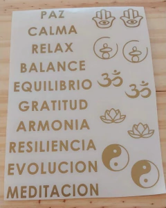 VINILO PAZ CALMA (20 x 15 CM.) en internet