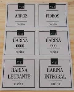 VINILO HARINA LEUDANTE, HARINA INTEGRAL (20 x 15 CM). - comprar online