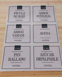 VINILO FECULA DE MAIZ, ARROZ YAMANI (20 x 15 CM). - comprar online