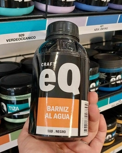 BARNIZ AL AGUA NEGRO 375 CC. - comprar online