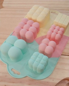 MOLDE MIX CUBO/ BUBBLE GRANDE en internet