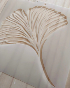 HOJA GINGKO - 4321 - 20X20 CM.
