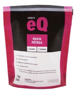 PASTA PETREA 1KG BLANCA EQ