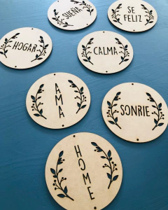 CÍRCULO HOME 12 CM. CON PERFORACIONES - comprar online