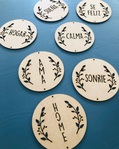 CIRCULO AMA 8 CM. CON PERFORACIONES - comprar online