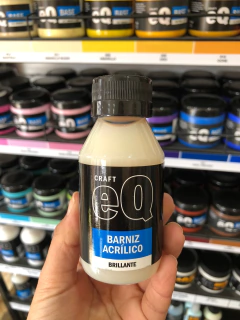BARNIZ ACRILICO EQ 100 CC. (BRILLANTE)