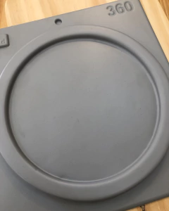 MOLDE CONCRETO/ RESINA BANDEJA CIRCULAR 20 CM (360)
