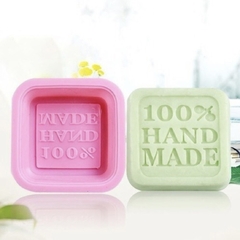MOLDE SILICONA JABON HANDMADE 7 X 7 X 2 cm. - comprar online