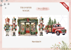TRANSFER MAGIC ROMINA GUERRA NAVIDAD 4 (25cm x 8cm.)