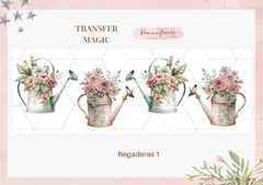 TRANSFER MAGIC ROMINA GUERRA REGADERAS 1 (25cm x 8cm)