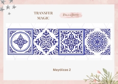 TRANSFER MAGIC ROMINA GUERRA MAYÓLICAS 2 (25 cm x 8 cm)