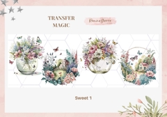TRANSFER MAGIC ROMINA GUERRA SWEET 1 (25 CM. X 8 CM.)