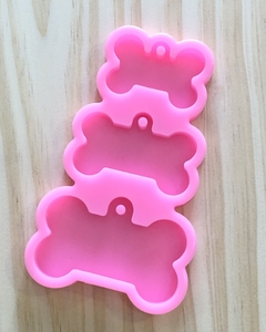 MOLDE SILICONA CHAPITA HUESO PARA PERRO