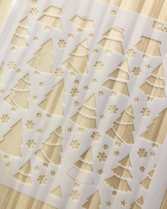 PATRON PINO NAVIDAD 4767 15x15 cm.