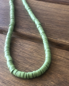 TIRA FIMO VERDE MILITAR 6 mm. (40 cm.) BIJOU