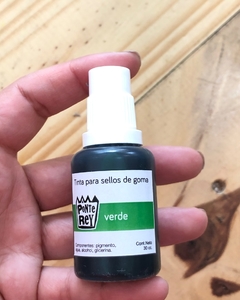 TINTA AL AGUA COLOR VERDE