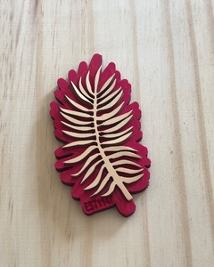 SELLO HOJA PALMERA MCL 10X8 CM. (1147)