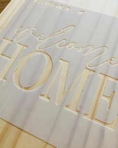 WELCOME HOME 4839 - 20X20 CM.