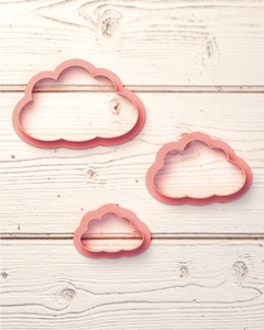 SET CORTANTES NUBES (10, 7 y 5 cm. de ancho)
