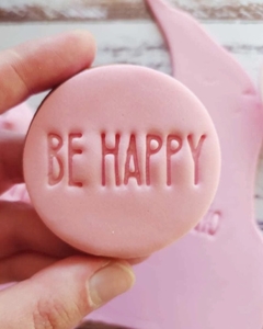 BE HAPPY 6 cm. (Solo sello)